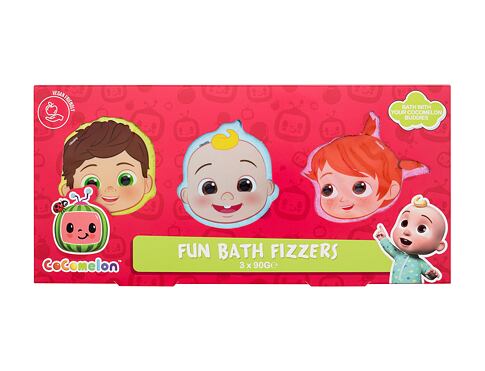 Bomba do koupele Cocomelon Fun Bath Fizzers 90 g Kazeta