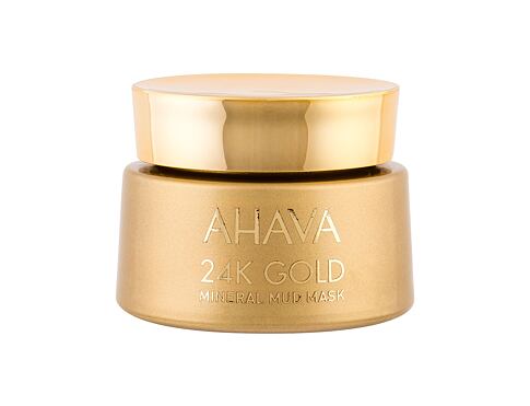 Pleťová maska AHAVA 24K Gold Mineral Mud Mask 50 ml