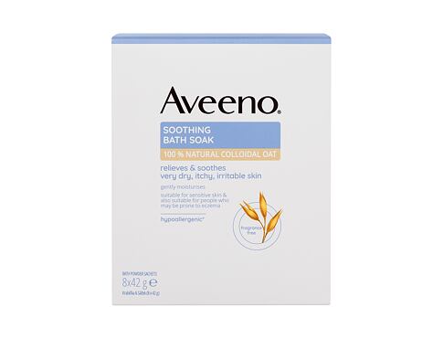 Koupelová sůl Aveeno Soothing Bath Soak 8x42 g
