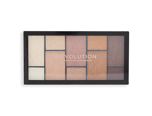 Oční stín Makeup Revolution London Reloaded Dimension Eyeshadow Palette 24,5 g Neutral Charm