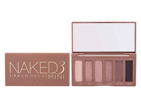 Oční stín Urban Decay Naked3 Mini Eyeshadow Palette 6 g