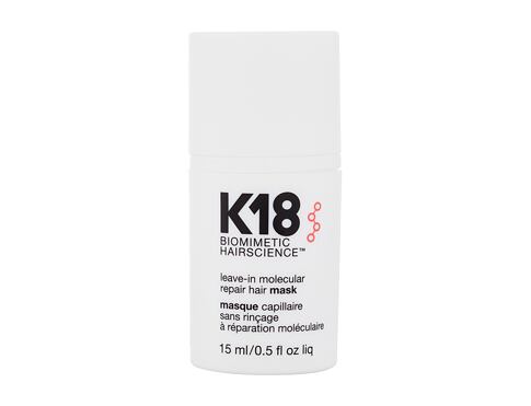 Maska na vlasy K18 Molecular Repair Leave-In Hair Mask 15 ml poškozená krabička