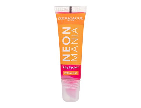 Lesk na rty Dermacol Neon Mania Shiny Lipgloss 10 ml Watermelon