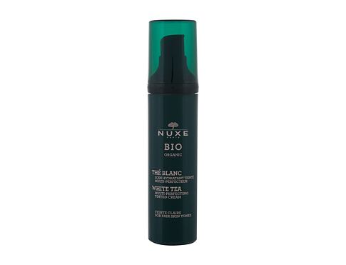 Denní pleťový krém NUXE Bio Organic White Tea Tinted Cream Fair Skin Tones 50 ml Claire poškozená krabička