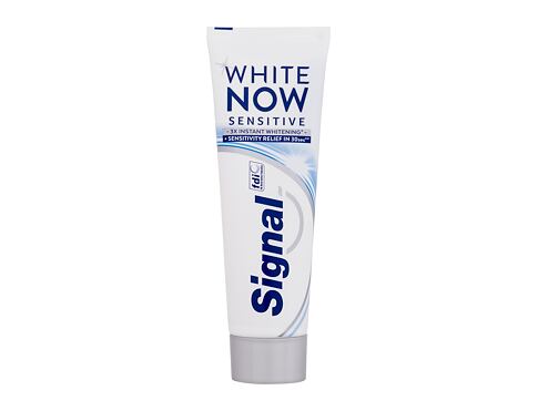 Zubní pasta Signal White Now Sensitive 75 ml poškozená krabička