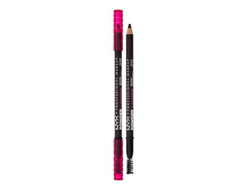 Tužka na obočí NYX Professional Makeup Powder Louder Brow Pencil 1,15 g 09 Black