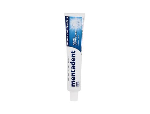 Zubní pasta Mentadent Family Protection Daily Fluoride & Calcium Toothpaste 75 ml poškozená krabička