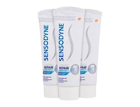 Zubní pasta Sensodyne Repair & Protect Whitening Trio 3x75 ml poškozená krabička