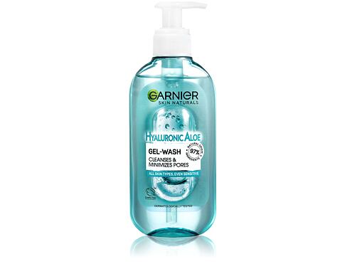Čisticí gel Garnier Skin Naturals Hyaluronic Aloe Gel Wash 200 ml