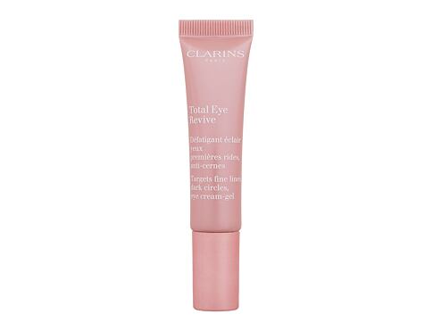 Oční krém Clarins Total Eye Revive Eye Cream-Gel 15 ml poškozená krabička