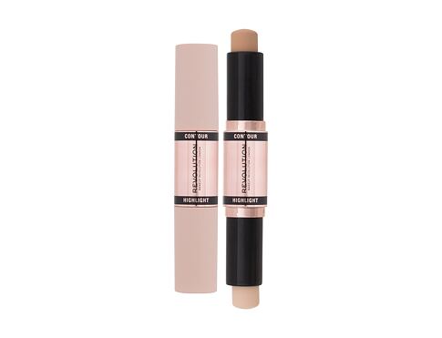 Korektor Makeup Revolution London Contour Double Ended Contour Stick 4,3 g Light