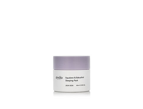 Pleťová maska Ondo Beauty 36.5 JJON-JJON Squalane & Bakuchiol Sleeping Pack 80 ml