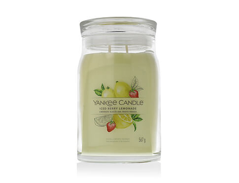 Vonná svíčka Yankee Candle Signature Iced Berry Lemonade 567 g