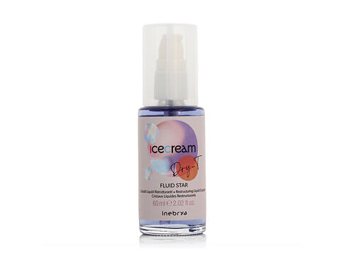 Bezoplachová péče Inebrya Ice Cream Dry-T Fluid Star Restructuring Liquid Crystals 60 ml