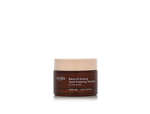 Denní pleťový krém Ondo Beauty 36.5 TOK-TOK Retinol & Ginseng Youth-Preserving Treatment 50 ml