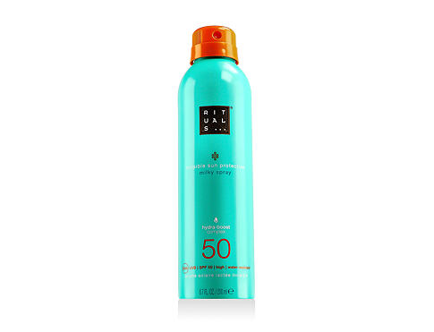 Opalovací přípravek na tělo Rituals The Ritual Of Karma Invisible Sun Protection Milky Spray SPF50 200 ml