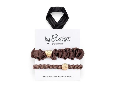 Gumička na vlasy By Eloise London Bangle Set Miss Mocha 1 ks