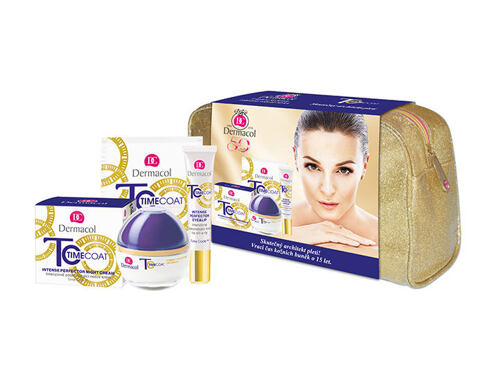 Denní pleťový krém Dermacol Time Coat Intense Perfector SPF 20 50 ml Kazeta