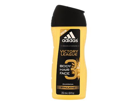 Sprchový gel Adidas Victory League 3in1 250 ml