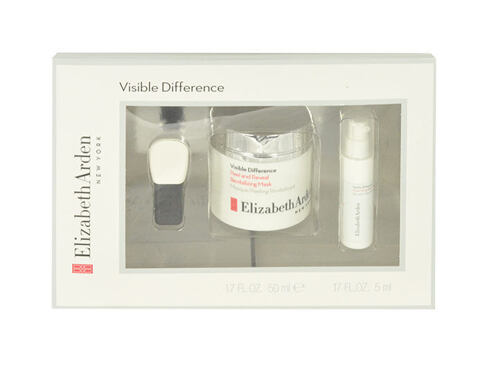 Pleťová maska Elizabeth Arden Visible Difference Peel And Reveal Mask 50 ml poškozená krabička Kazeta