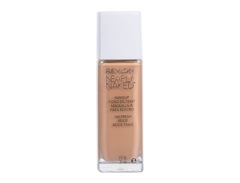 Make-up Revlon Nearly Naked SPF20 30 ml 160 Fresh Beige poškozený flakon