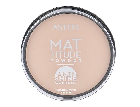 Pudr ASTOR Mattitude Anti Shine 14 g 001 poškozená krabička