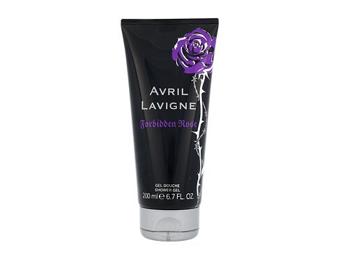 Sprchový gel Avril Lavigne Forbidden Rose 200 ml