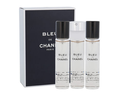 Toaletní voda Chanel Bleu de Chanel Náplň 3x20 ml poškozená krabička