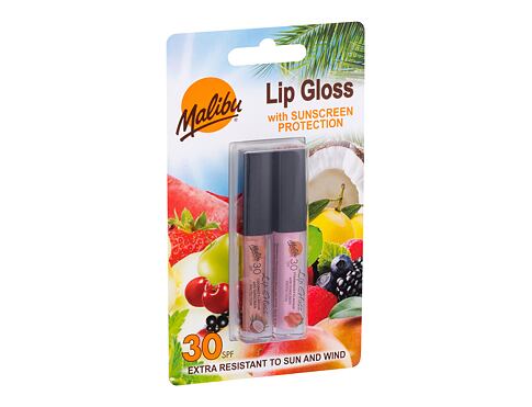 Lesk na rty Malibu Lip Gloss SPF30 1,5 ml Kazeta