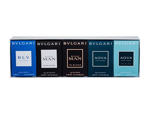 Toaletní voda Bvlgari Mini Set 4 5x5 ml Kazeta