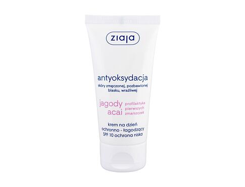 Denní pleťový krém Ziaja Acai Berry Antioxidation SPF10 50 ml