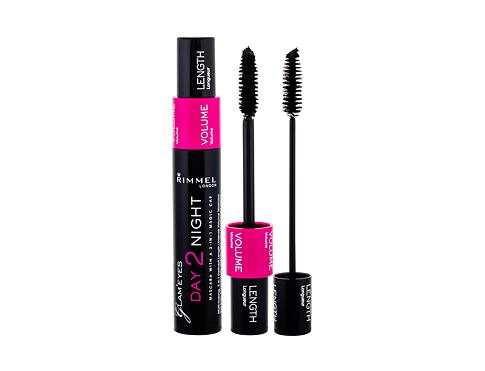 Řasenka Rimmel London Day 2 Night 9,5 ml 001 Black