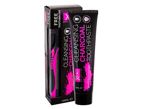 Zubní pasta Xpel Oral Care Cleansing Charcoal 100 ml poškozená krabička Kazeta