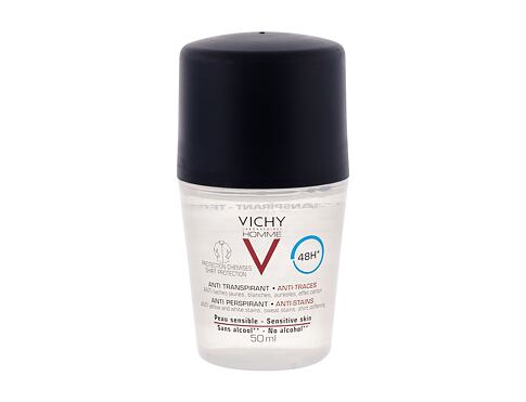 Antiperspirant Vichy Homme Anti-Stains 48H 50 ml