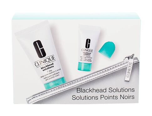 Čisticí gel Clinique Blackhead Solutions 7 Day Deep Pore Cleanse & Scrub 30 ml poškozená krabička Kazeta