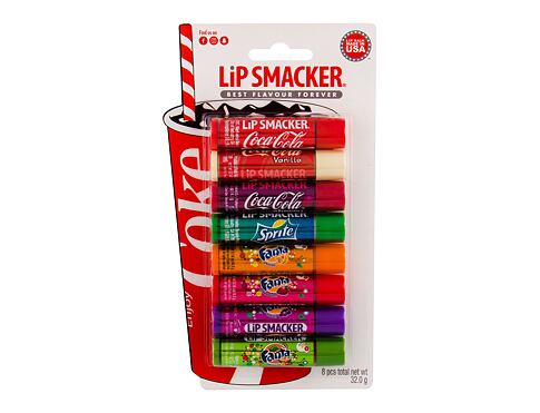 Balzám na rty Lip Smacker Coca-Cola Party Mix Lip Balm Kit 4 g Kazeta