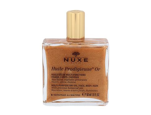 Tělový olej NUXE Huile Prodigieuse Or Multi-Purpose Shimmering Dry Oil 50 ml poškozený flakon