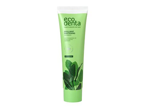 Zubní pasta Ecodenta Toothpaste Brilliant Whitening 100 ml poškozená krabička