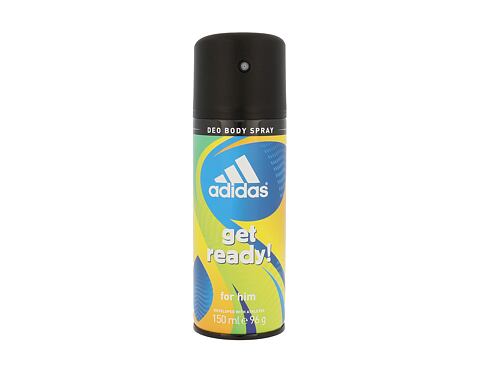 Deodorant Adidas Get Ready! For Him 150 ml poškozený flakon