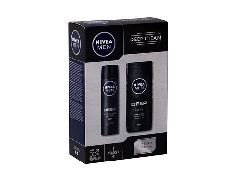 Sprchový gel Nivea Men Deep Clean 250 ml poškozená krabička Kazeta