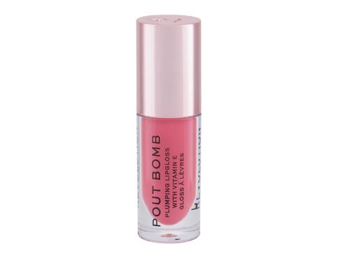 Lesk na rty Makeup Revolution London Pout Bomb 4,6 ml Peachy