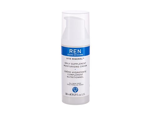 Denní pleťový krém REN Clean Skincare Vita Mineral Daily Supplement Moisturising 50 ml Tester
