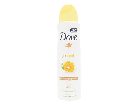 Antiperspirant Dove Go Fresh Grapefruit & Lemongrass 48h 150 ml poškozený flakon