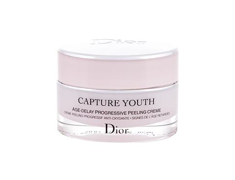 Denní pleťový krém Christian Dior Capture Youth Age-Delay Progressive Peeling Creme 50 ml Tester