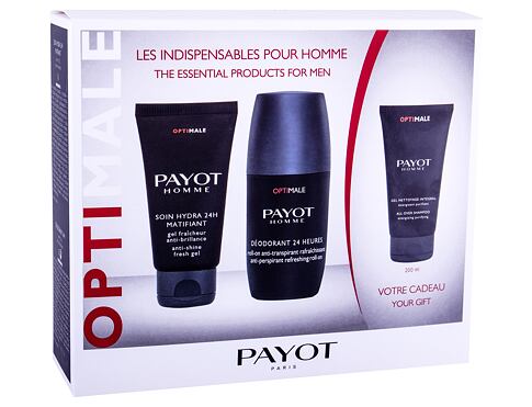 Pleťový gel PAYOT Homme Optimale 50 ml poškozená krabička Kazeta
