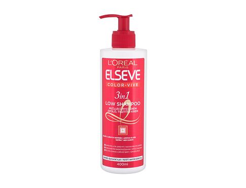 Šampon L'Oréal Paris Elseve Color-Vive 3in1 Low Shampoo 400 ml