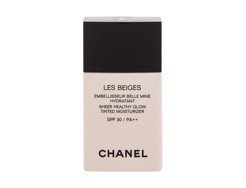 Denní pleťový krém Chanel Les Beiges Healthy Glow Moisturizer SPF30 30 ml Light