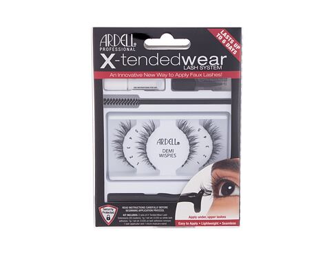 Umělé řasy Ardell X-Tended Wear Lash System Demi Wispies 1 ks Black