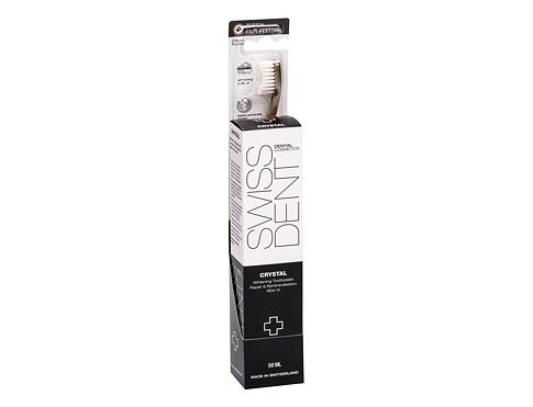 Zubní pasta Swissdent Crystal Repair & Whitening 50 ml poškozená krabička Kazeta