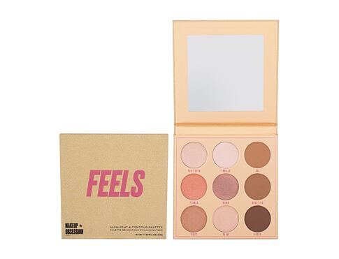 Konturovací paletka Makeup Obsession Feels Highlight & Contour Palette 19,8 g